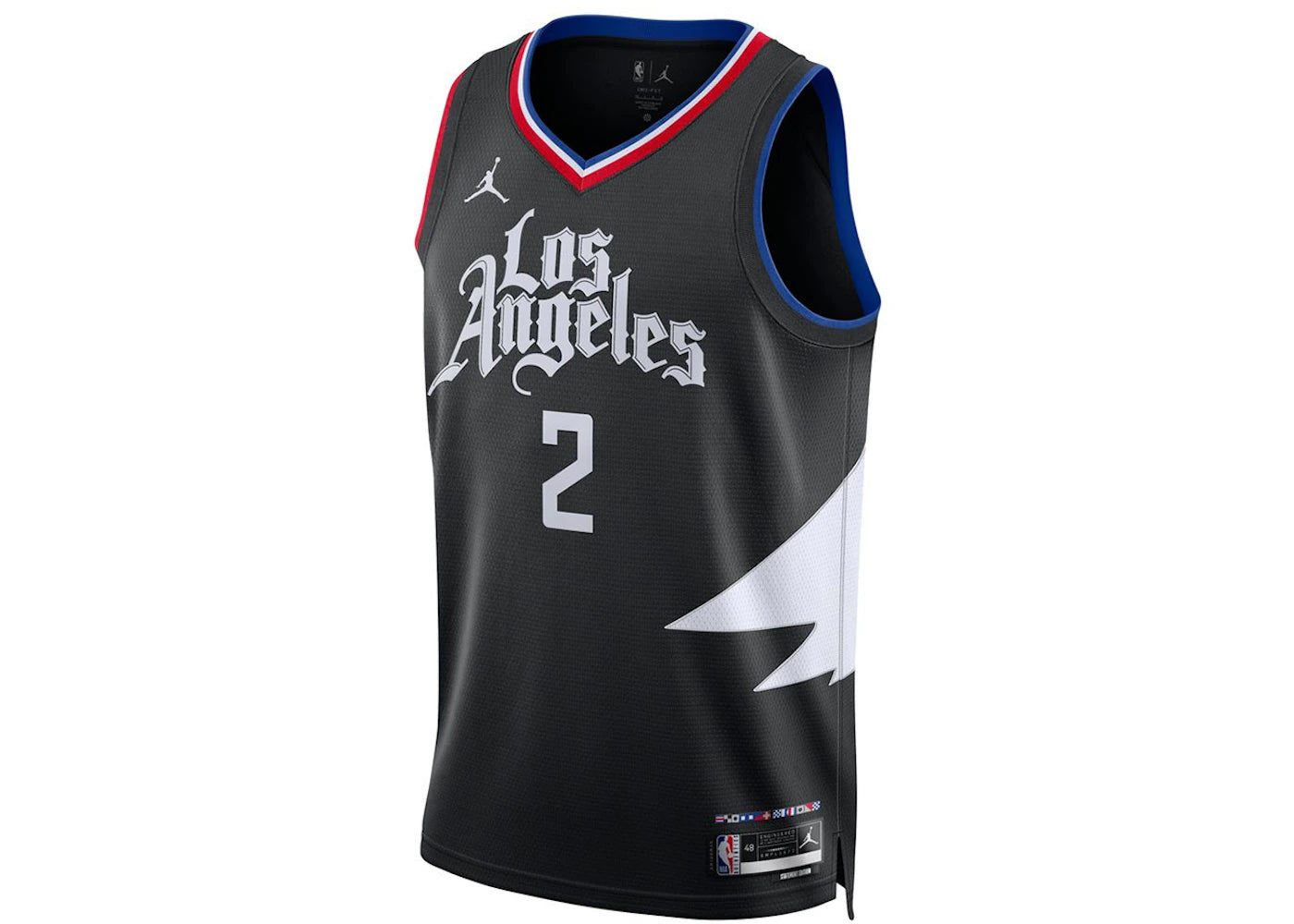 Nike Kawhi Leonard LA Clippers Dri-Fit Jersey Black