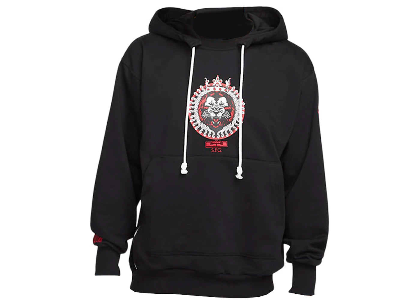 Nike LeBron x Liverpool F.C. Pullover Hoodie (Asia Sizing) Black/Gym Red
