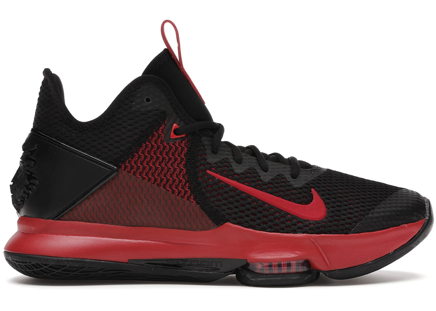 LeBron Witness 4 Black Gym Red