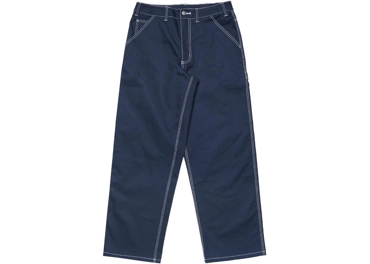 Nike Life Carpenter Denim Straight Cargo Pants Navy