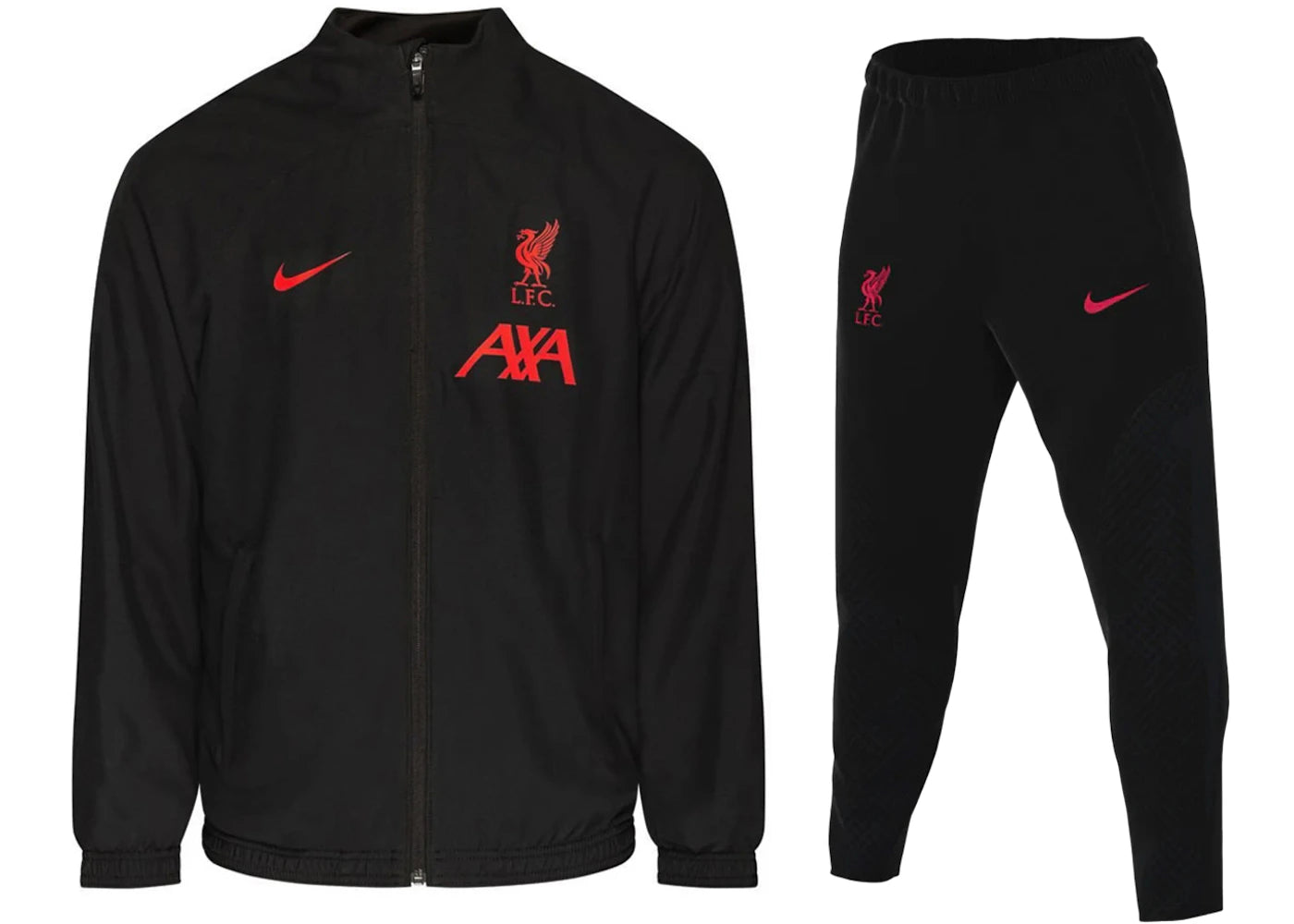 Nike Liverpool FC Strike Away Dri-Fit Tracksuit Black