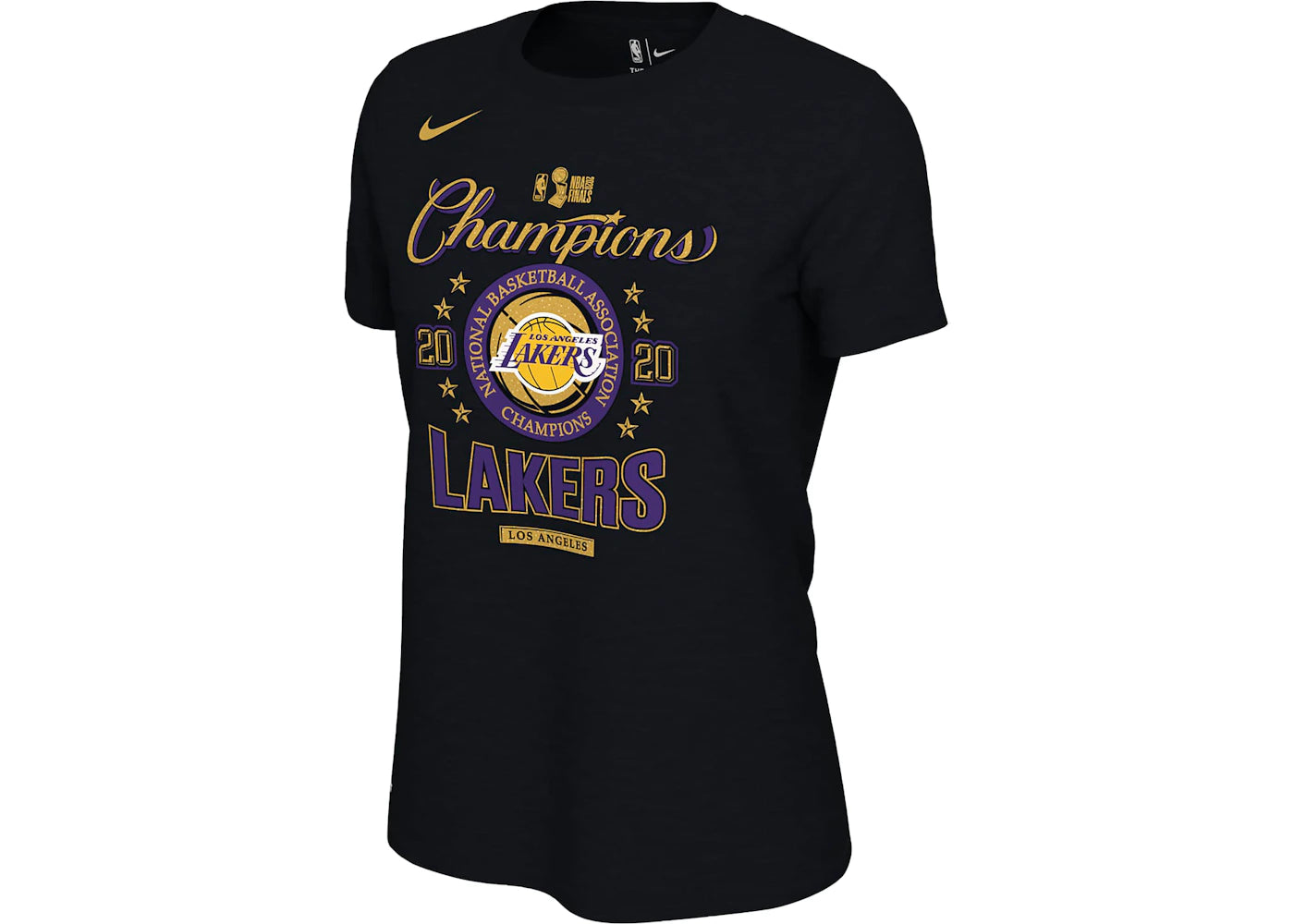 Nike Los Angeles Lakers Champions Women's Locker Room T-Shirt Black