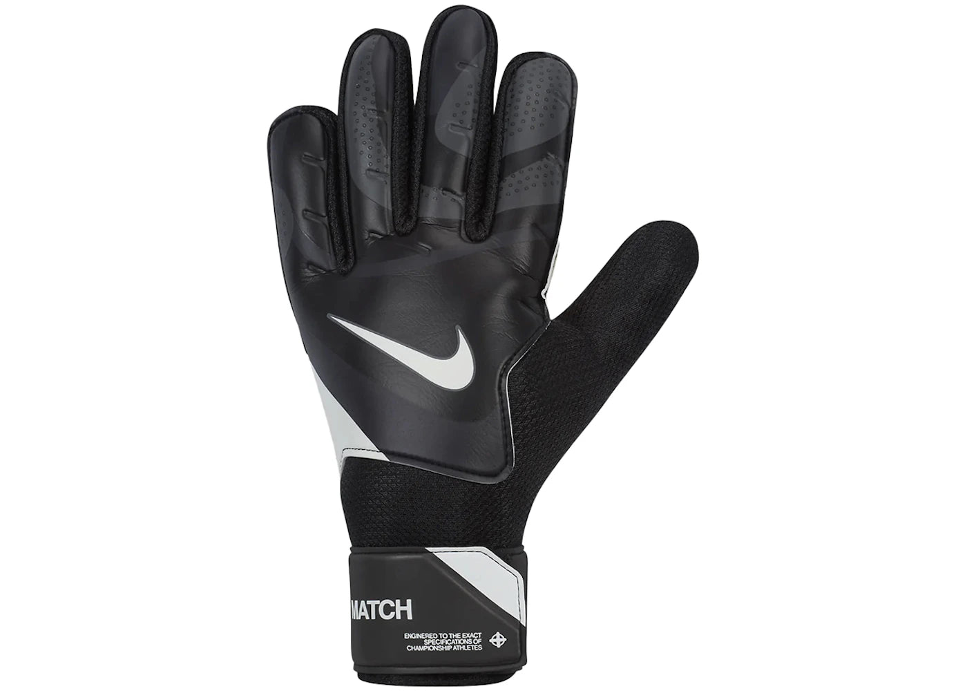 Nike Match Soccer Goalkeeper Gloves Black/Dark Grey/White