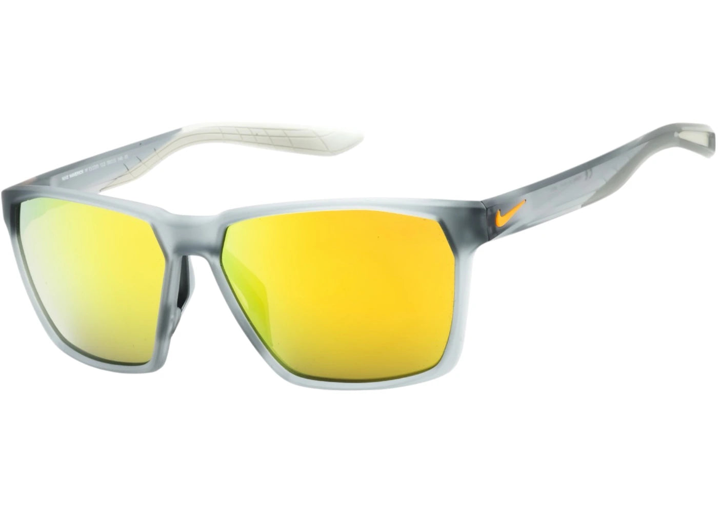 Nike Maverick M Rectangular Sunglasses Matte Wolf Grey Brown (MAVERICK-M-EV1095-012-59)