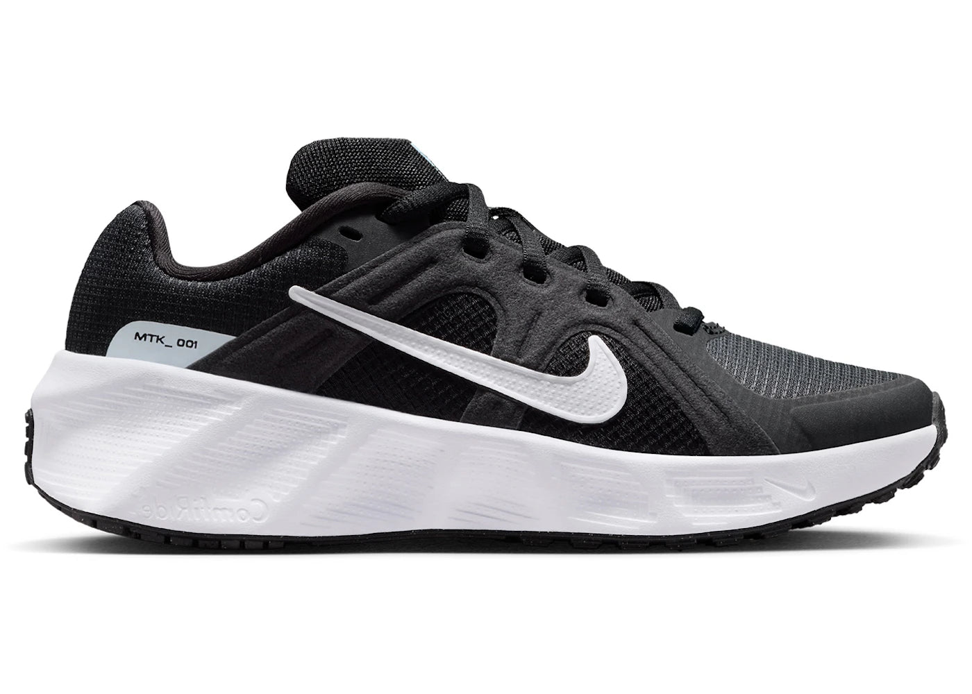 Nike Metro Tek Black Anthracite Glacier Blue White (GS)