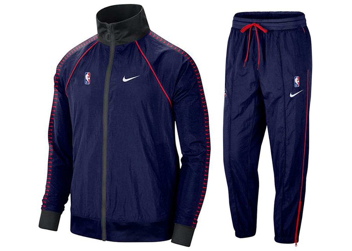 Nike NBA Brooklyn Nets Courtside Tracksuit Dark Blue