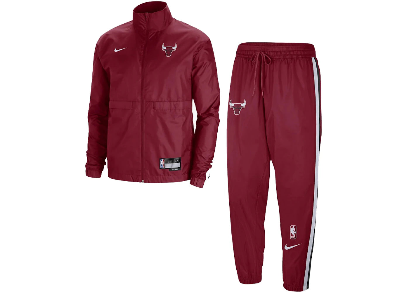 Nike NBA Chicago Bulls Courtside City Edition Tracksuit Red