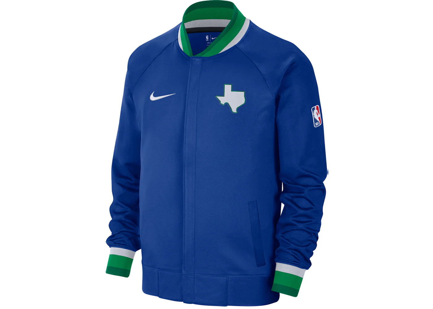 Nike NBA Dallas Mavericks Showtime City Editiion Dri-Fit Jacket Blue