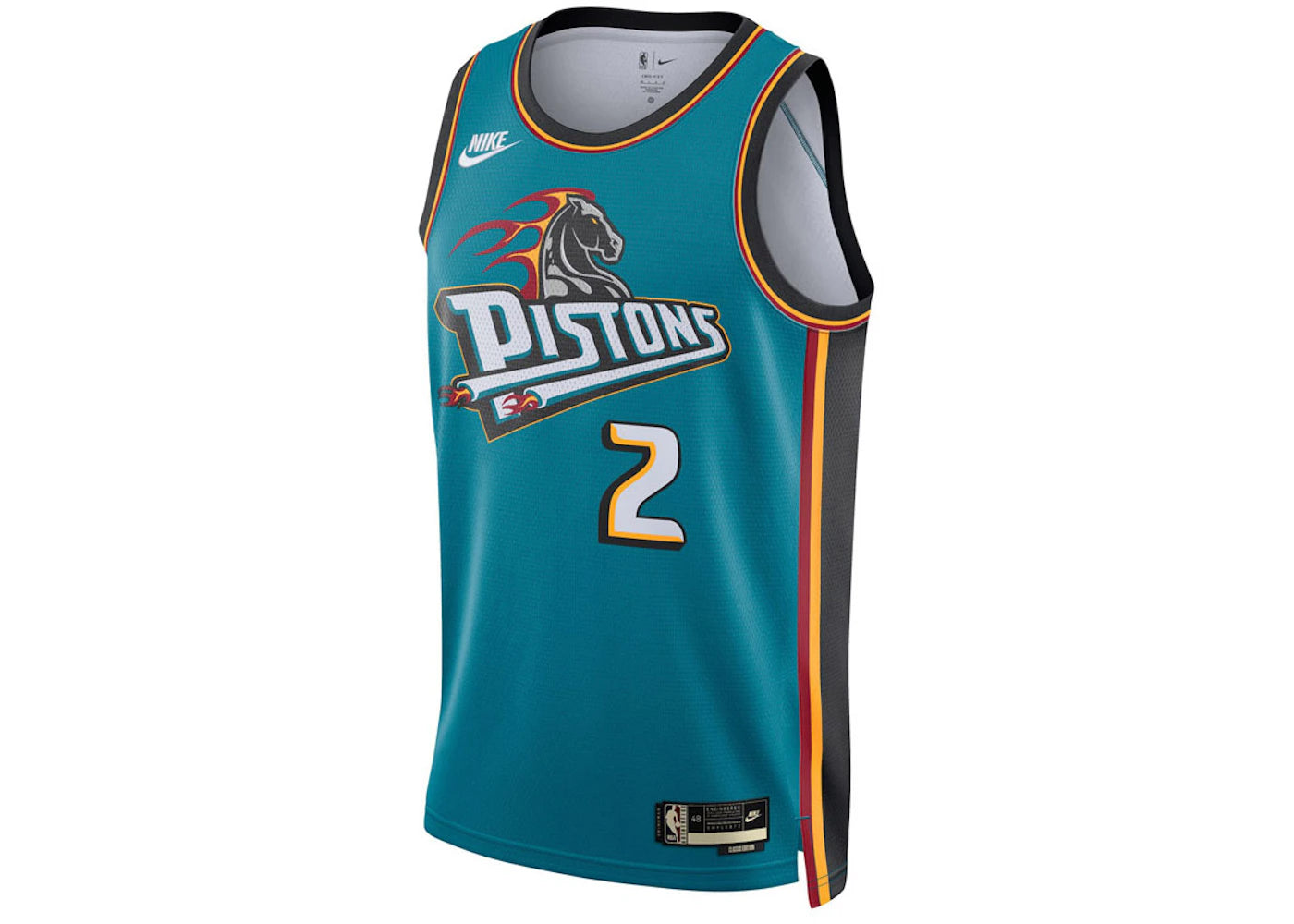 Nike NBA Detroit Pistons Cade Cunningham 2022/23 Swingman Jersey Teal