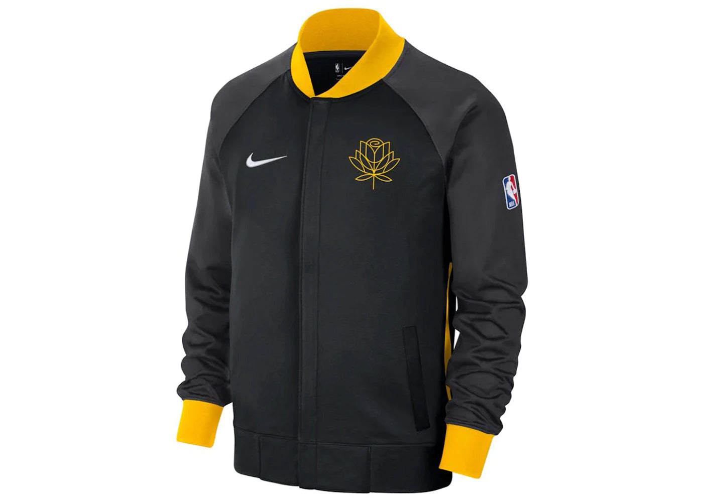 Nike NBA Golden State Warriors Showtime City Edition Dri-Fit Jacket Black