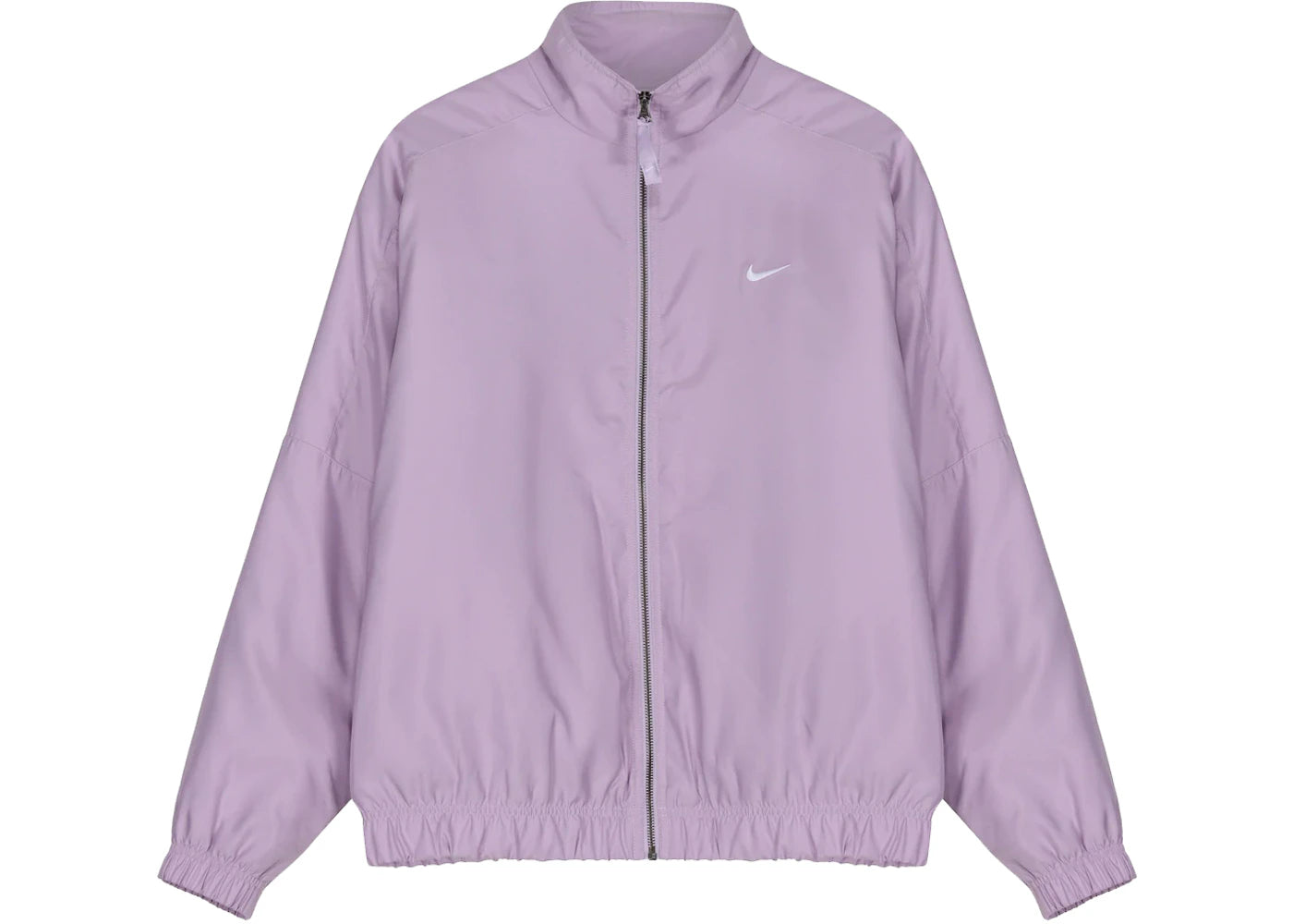 Nike NRG Solo Swoosh Satin Bomber Jacket Doll/Black/White