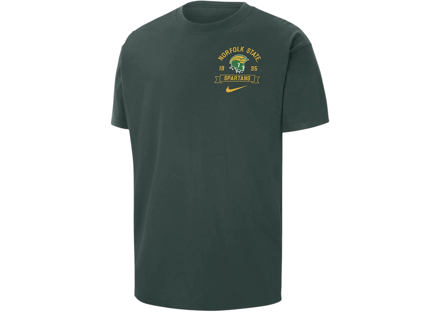 Nike Norfolk State Max90 College T-Shirt Pro Green