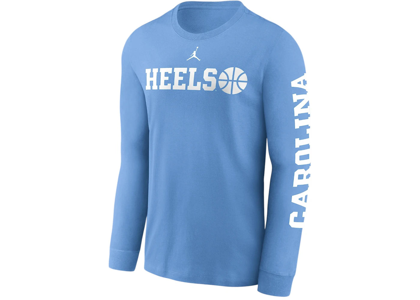 Nike North Carolina Tar Heels Basketball Icon Jordan College Long-Sleeve T-Shirt Valor Blue