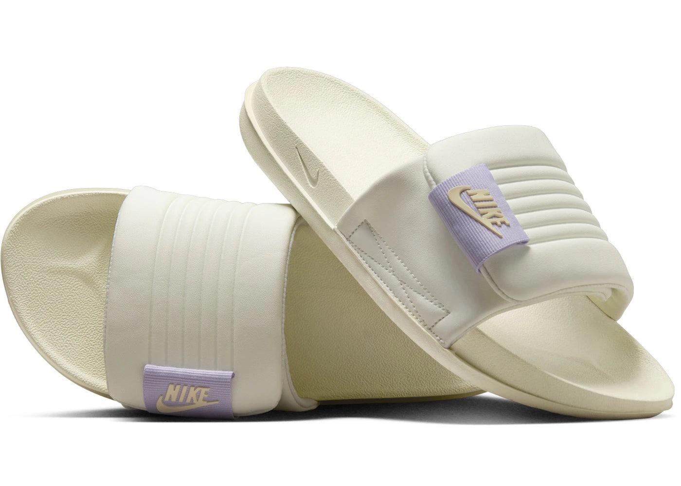 Nike Offcourt Adjust Slide Sea Glass Barely Grape Alabaster (Women's)