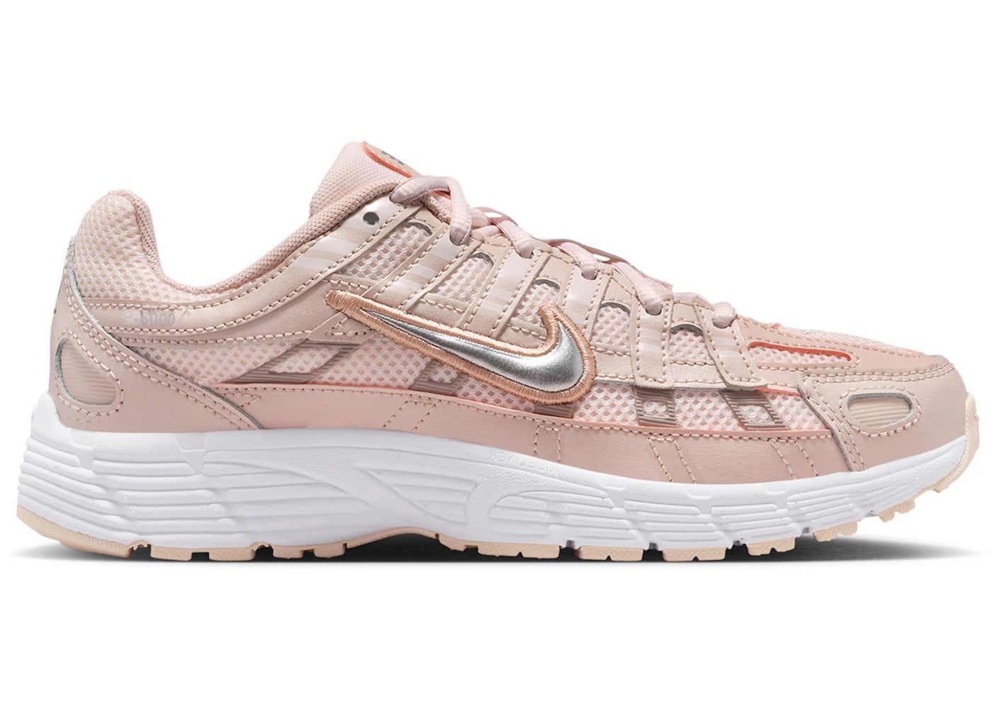 Nike P-6000 Light Soft Pink Metallic Silver (GS)