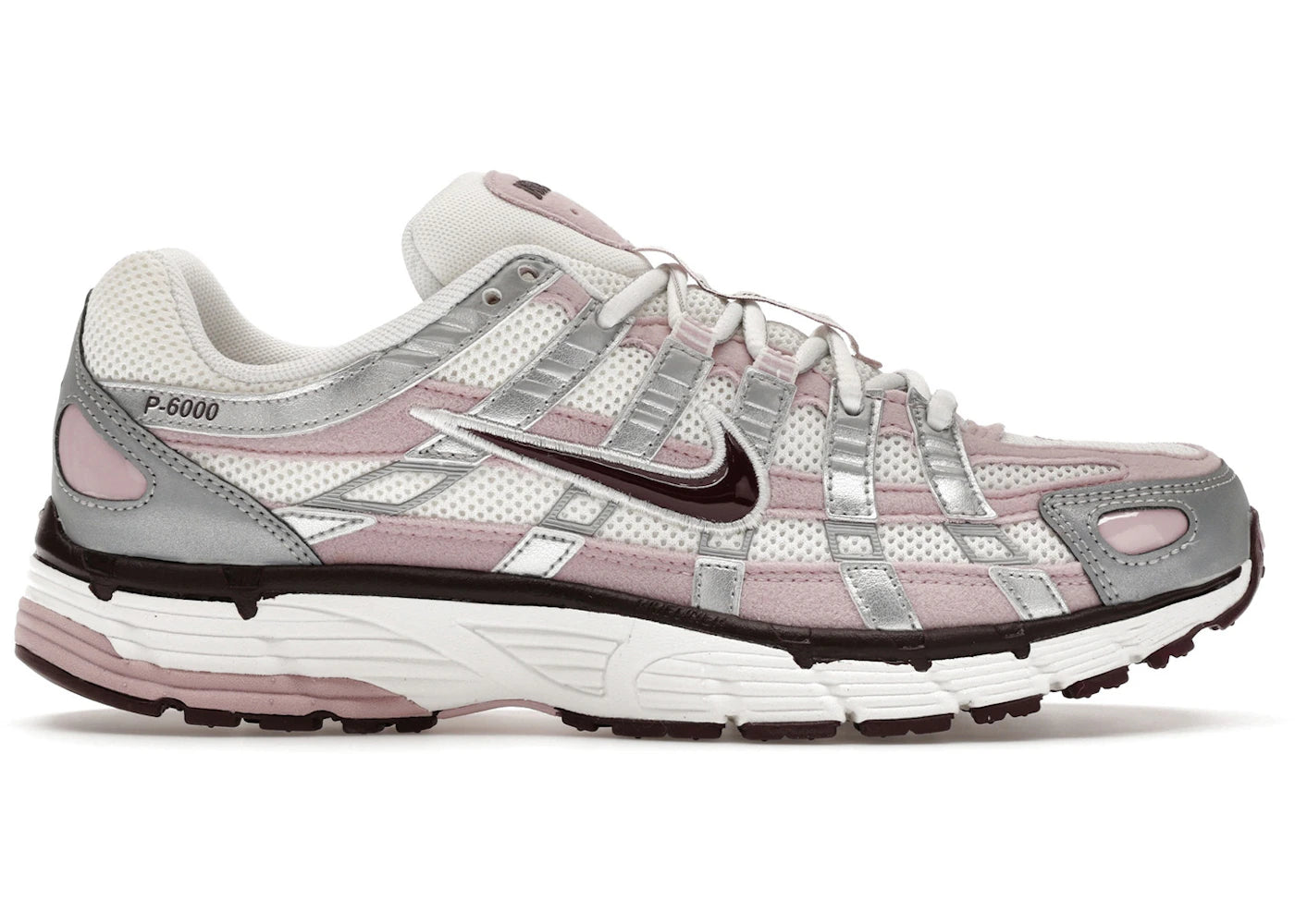 Nike P-6000 Silver Burgundy Plum Chalk (Women's)