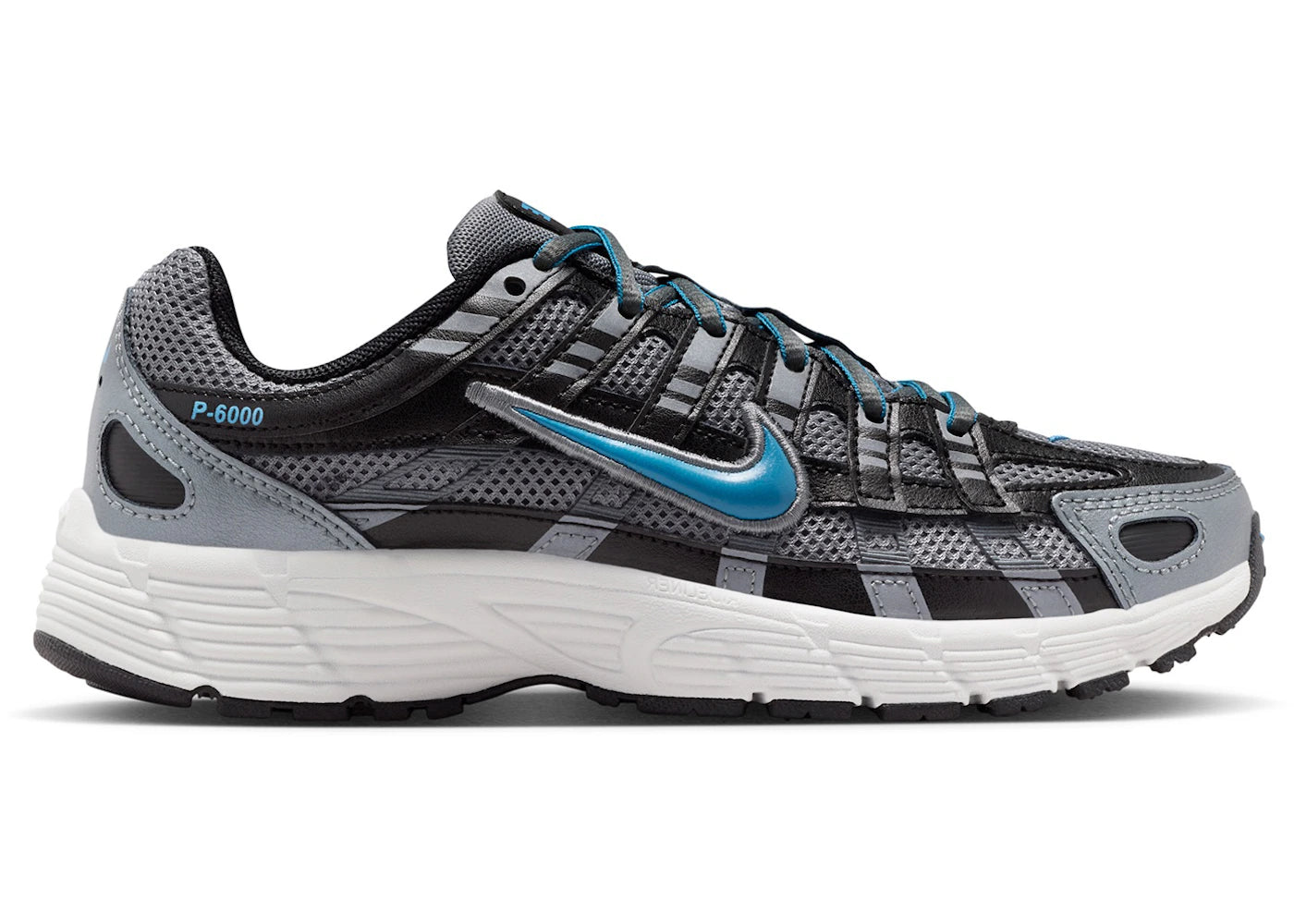 Nike P-6000 Smoke Grey Black Dutch Blue (GS)
