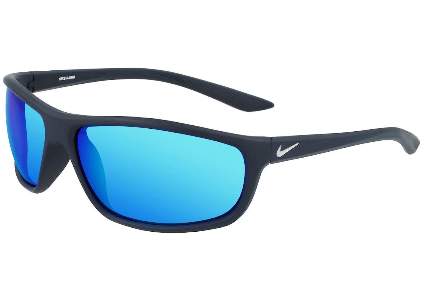Nike Rabid Sunglasses Matte Obsidian/Blue Mirror (EV1110-451-6415)