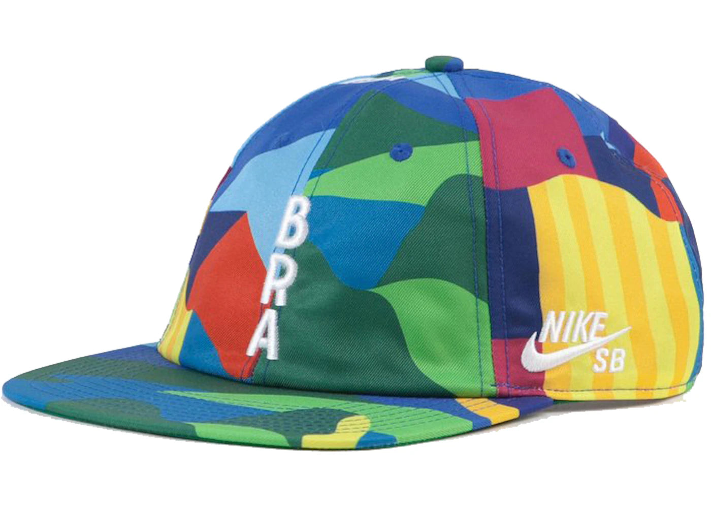 Nike SB x Parra Brazil Federation Kit Skate Cap Clover/White