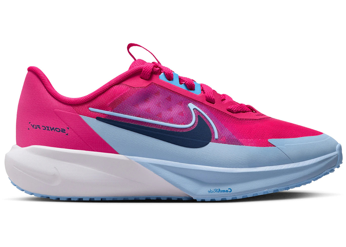 Nike Sonic Fly Rush Pink University Blue Aluminum Blue Void (GS)