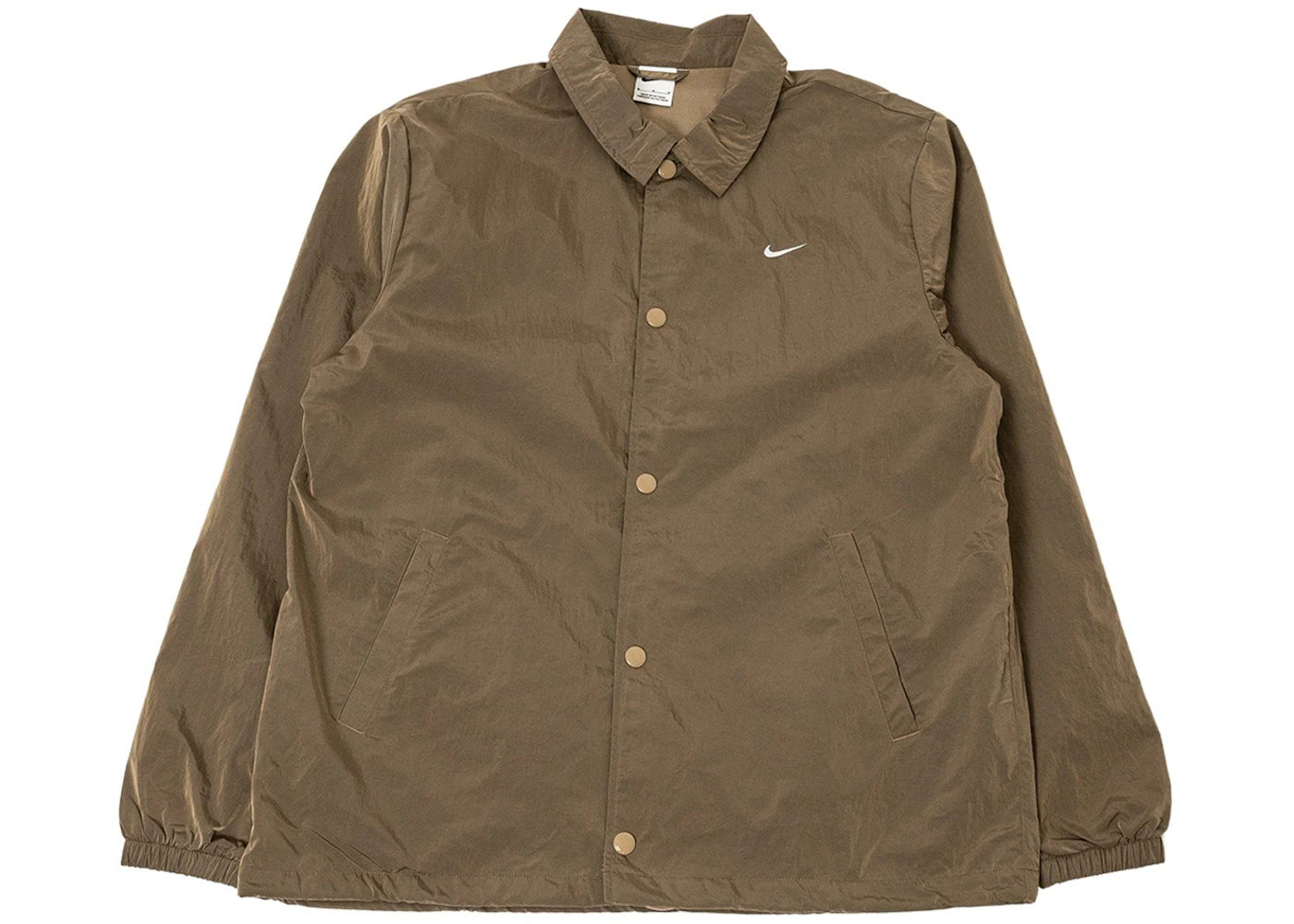Nike Sportswear Authentic Coach Jacket Brown