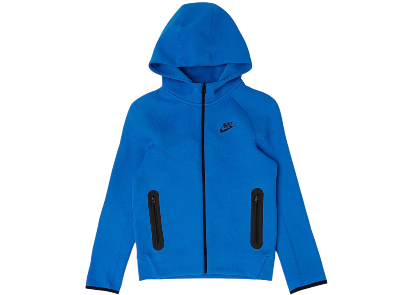 Nike Sportswear Kids Tech Fleece Full Zip Hoodie Blue/Black
