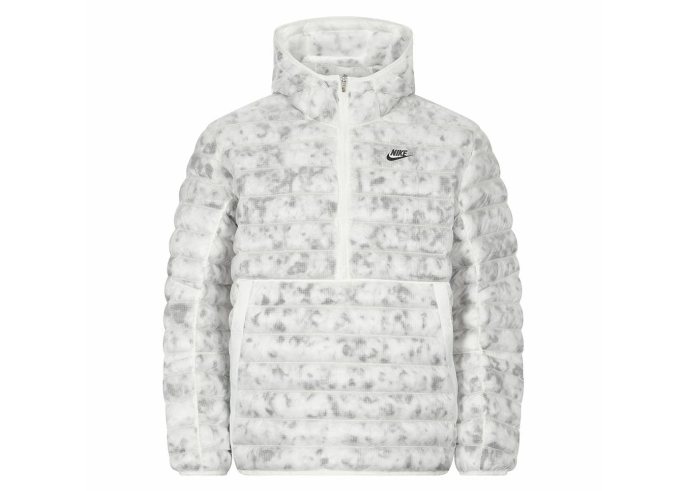Nike Sportswear Marble Insulation Half-Zip Jacket White