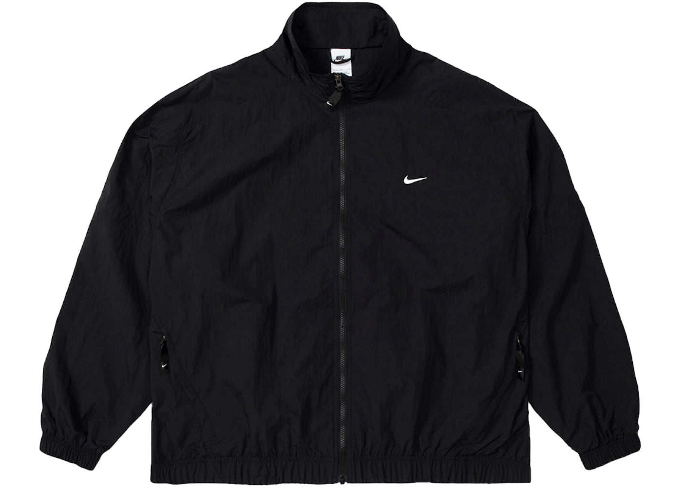 Nike Sportswear Solo Swoosh Track Jacket Black/White
