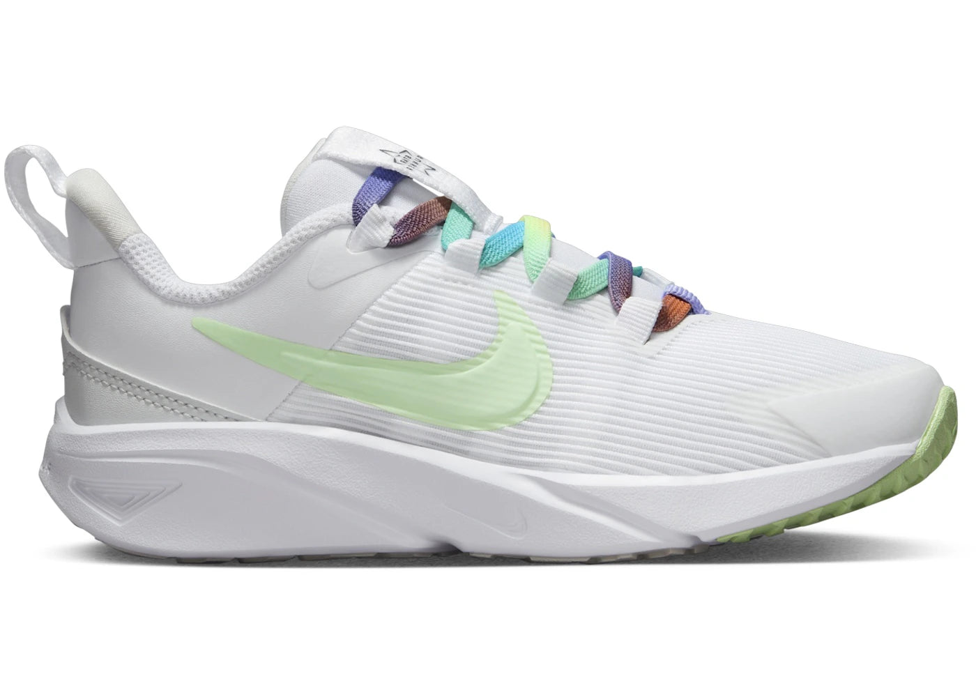 Nike Star Runner 4 Next Nature SE White Photon Dust Total Orange Vapor Green (PS)