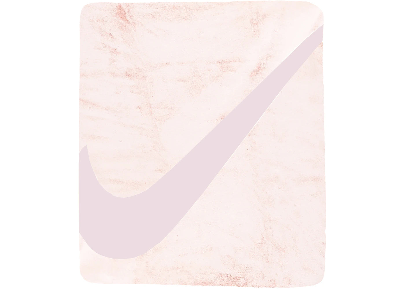 Nike Swoosh Faux Fur Blanket Light Soft Pink/Pink Foam