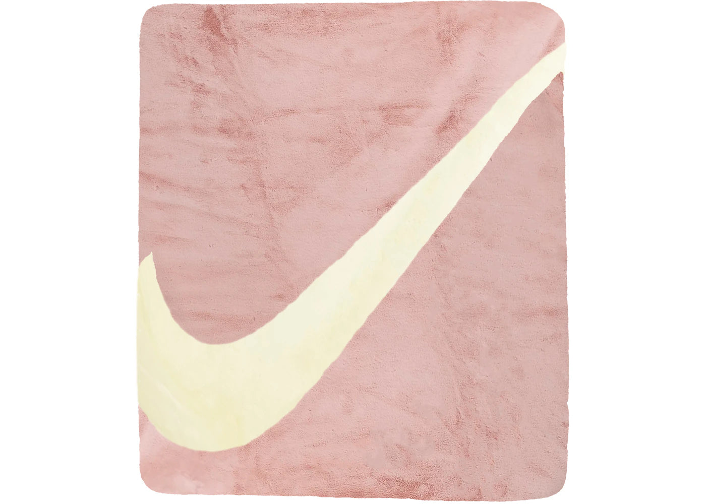Nike Swoosh Faux Fur Blanket Pink Oxford/Cashmere/Cashmere