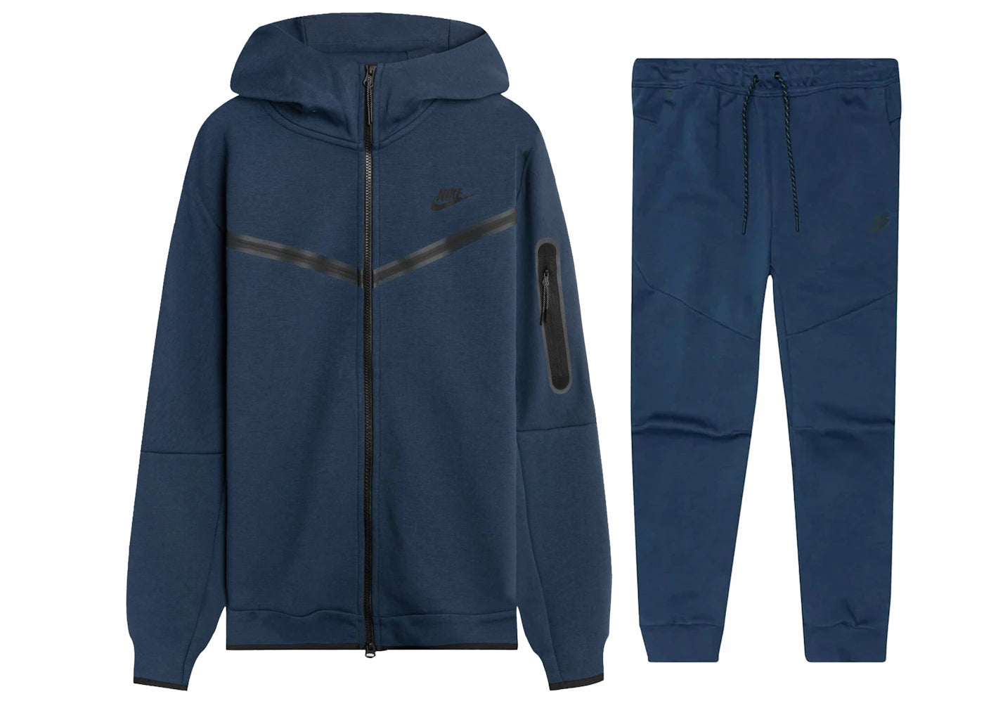 Nike Sportswear Tech Fleece Hoodie & Joggers Set Midnight Navy/Black