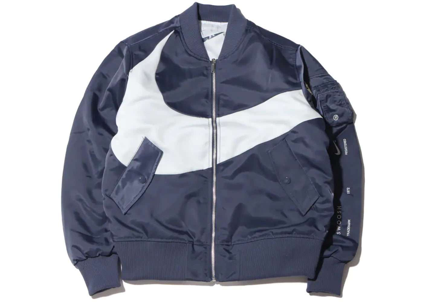 Nike Therma-FIT Synthetic Phil Reversible Bomber Jacket (Asia Sizing) Thunder Blue