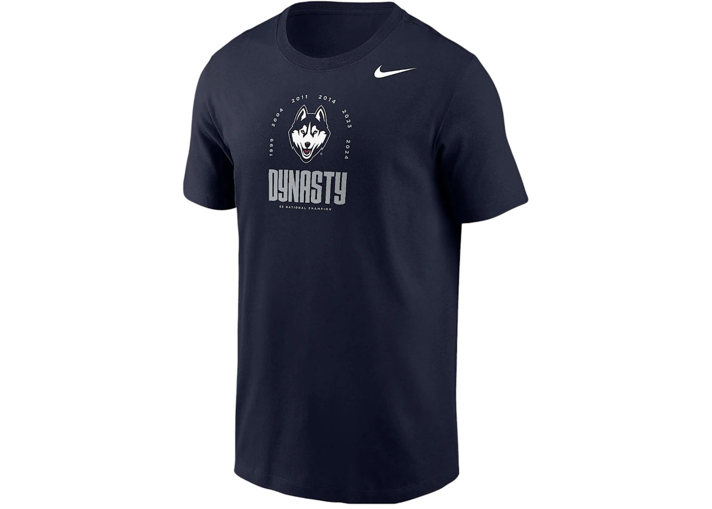 Nike UConn College T-Shirt Navy