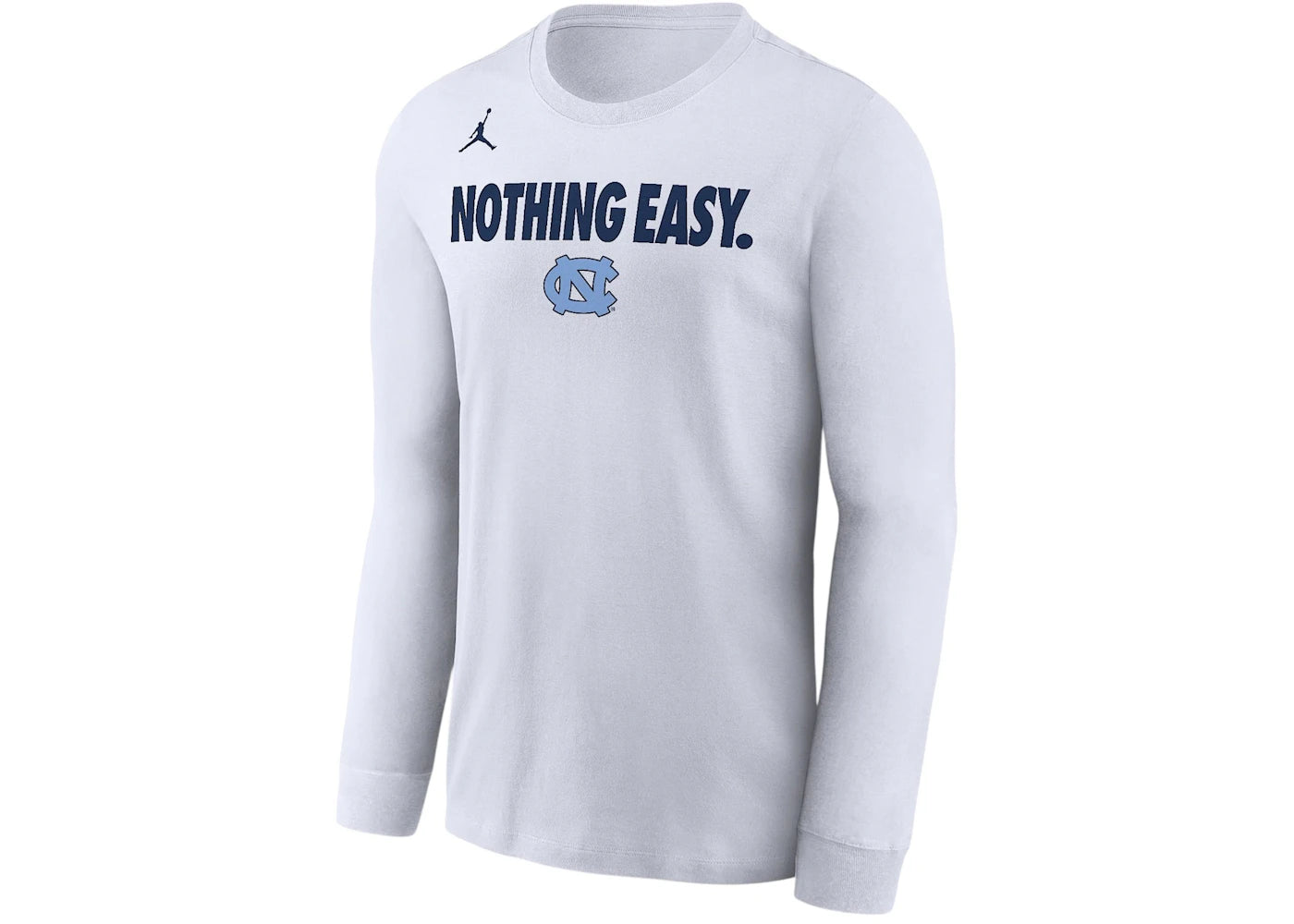 Nike UNC Jordan College Long-Sleeve T-Shirt White