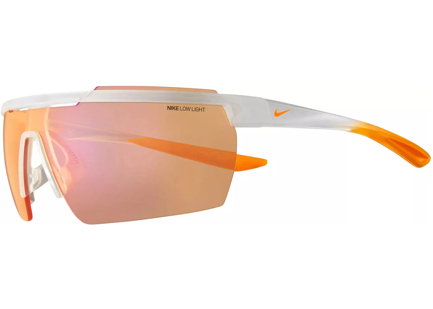 Nike Windshield Elite Sunglasses Matte Clear/Orange (CW4660-913-60)