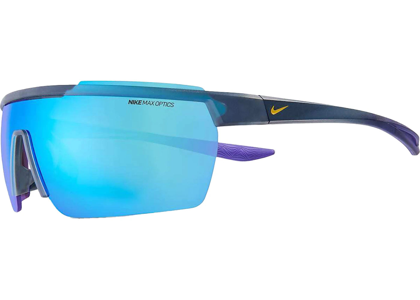 Nike Windshield Elite Sunglasses Matte Thunderblue/Cyan Blue Mirror (CW4659-471-60)