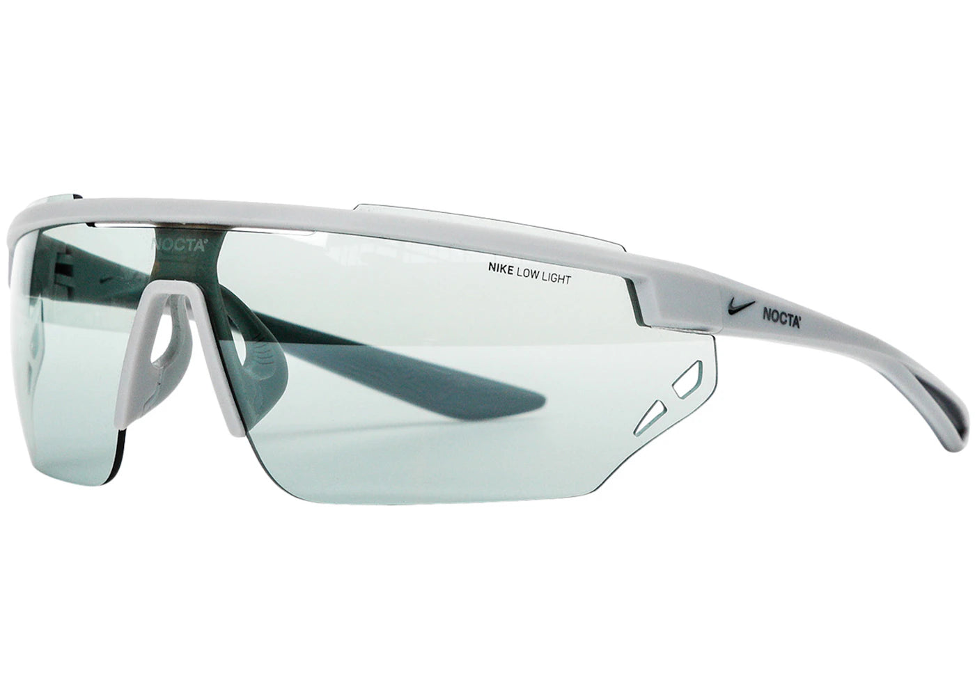 Nike x Drake NOCTA Golf Windshield Elite Sunglasses Matte Pure Platinum (DQ8429-043)