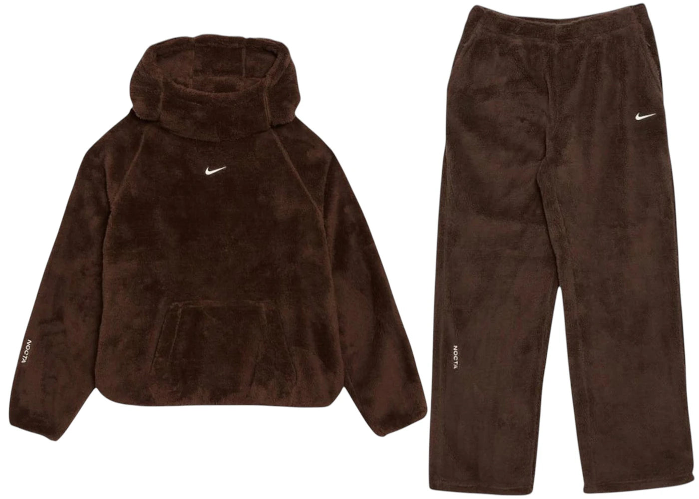 Nike x NOCTA Chalet Polar Men Tracksuit Set Brown