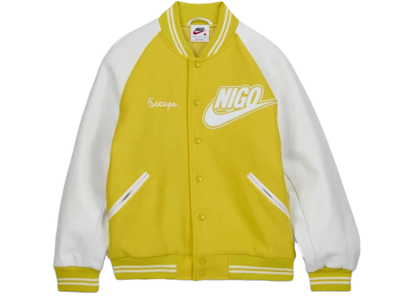 Nike x Nigo NRG Varsity Jacket Yellow