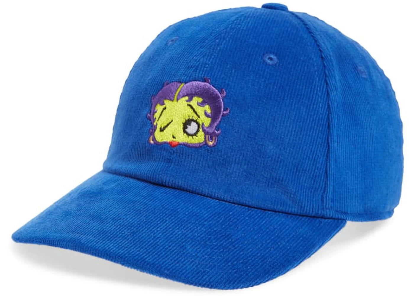 Nike x Olivia Kim Betty Boop Emrboidered Baseball Corduroy Hat Game Royal