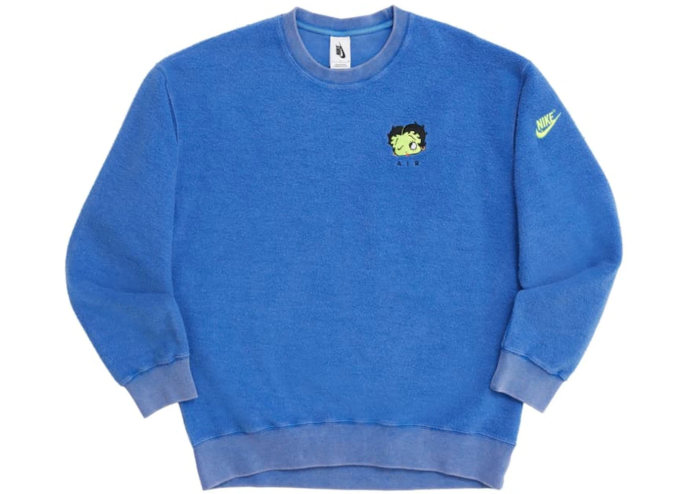 Nike x Olivia Kim Betty Boop Fleece Crewneck Sweatshirt Game Royal