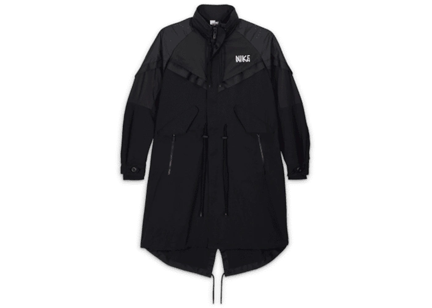 Nike x Sacai Trench Jacket Black
