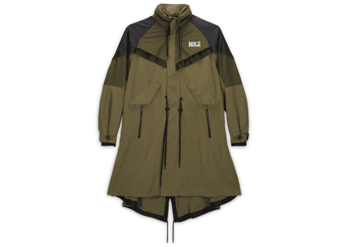 Nike x Sacai Trench Jacket Khaki