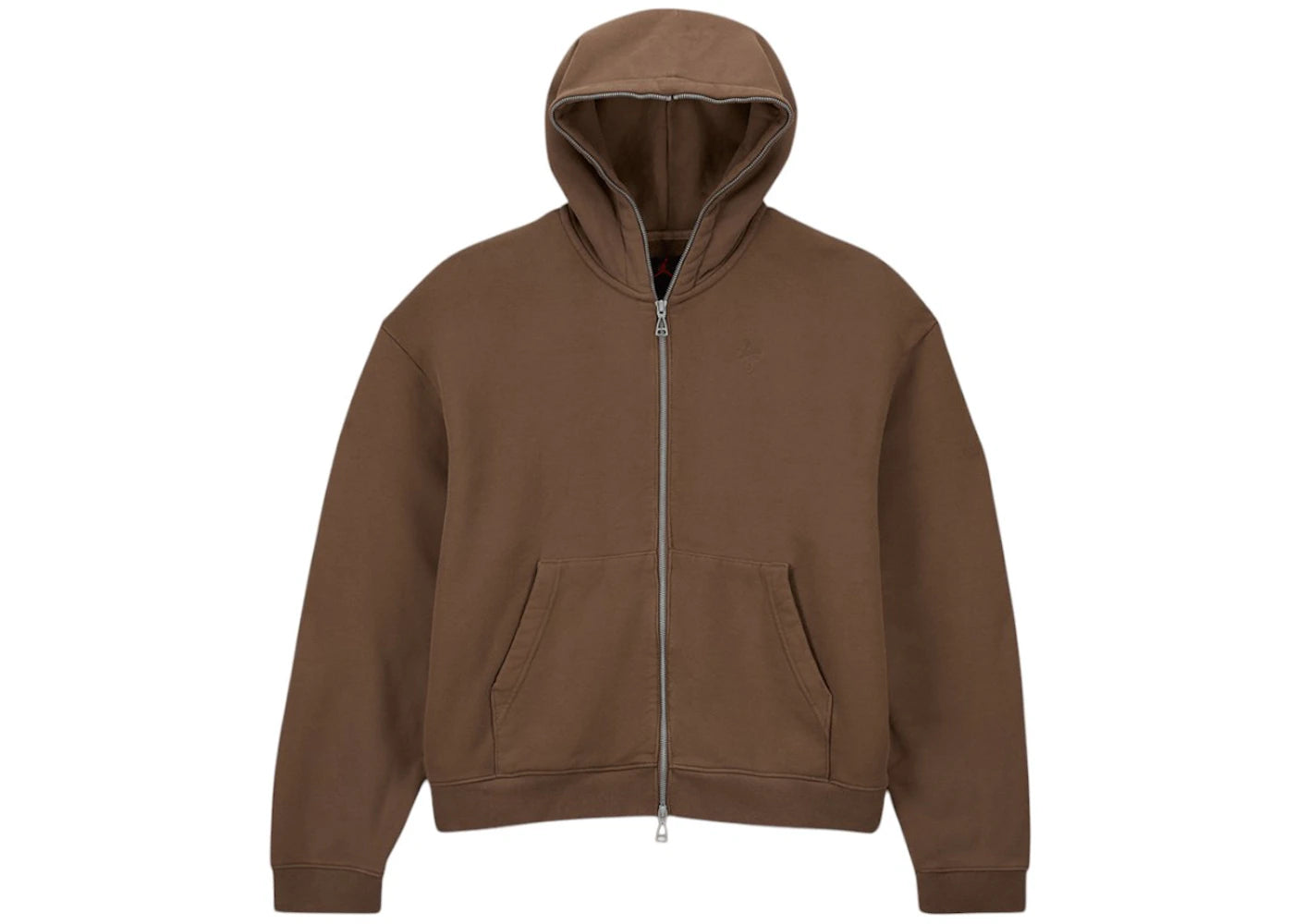 Jordan x Travis Scott Full-Zip Hoodie Brown