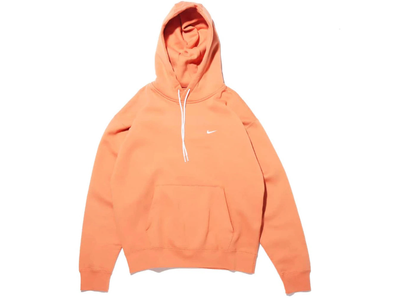 Nike Lab Solo Swoosh Fleece Hoodie (Asia Sizing) Healing Orange