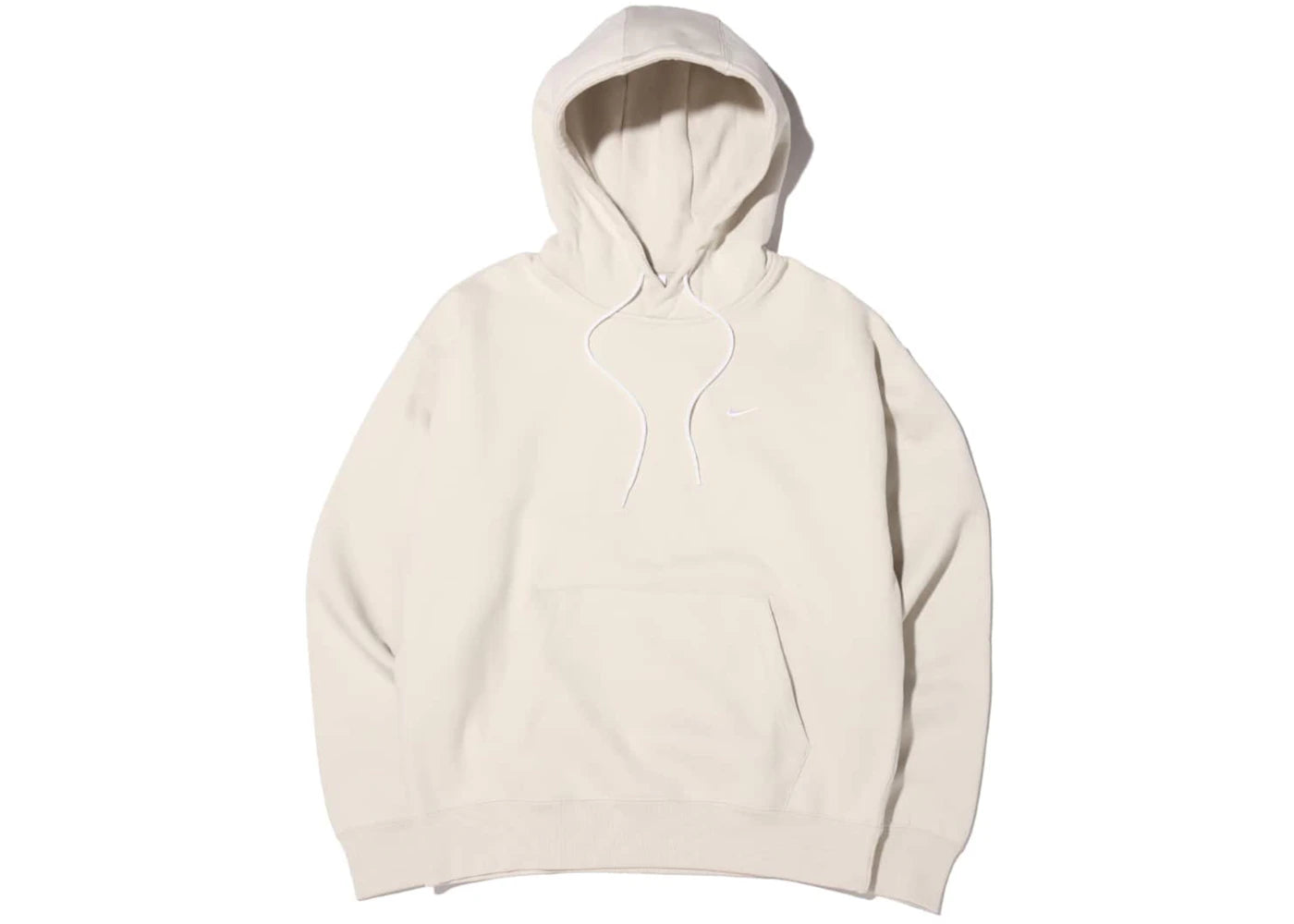 Nike Lab Solo Swoosh Fleece Hoodie (Asia Sizing) Light Bone