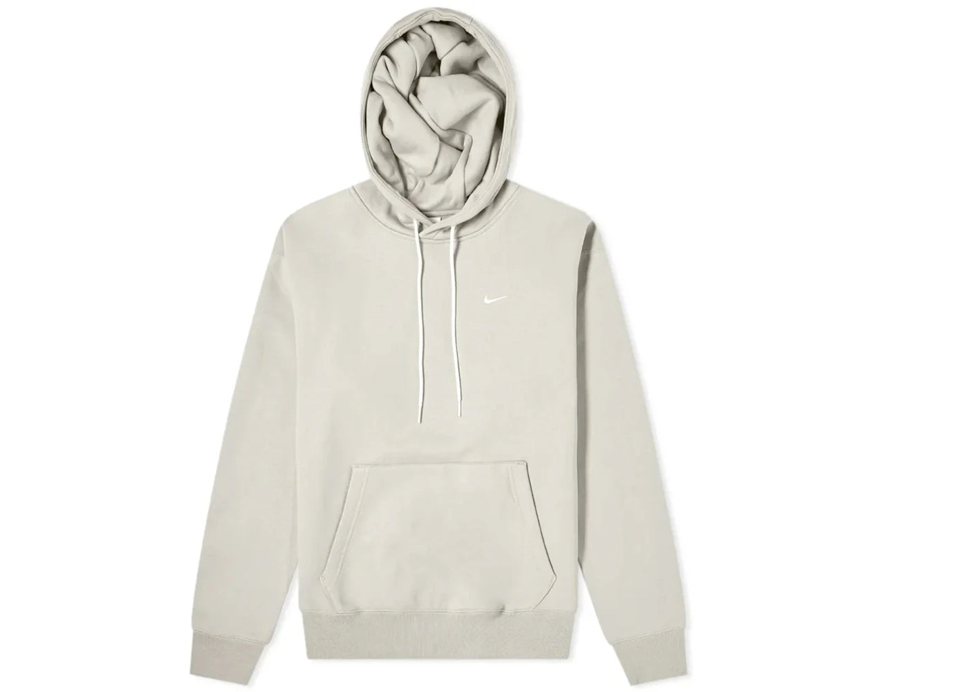 Nike Lab Solo Swoosh Fleece Hoodie Light Bone