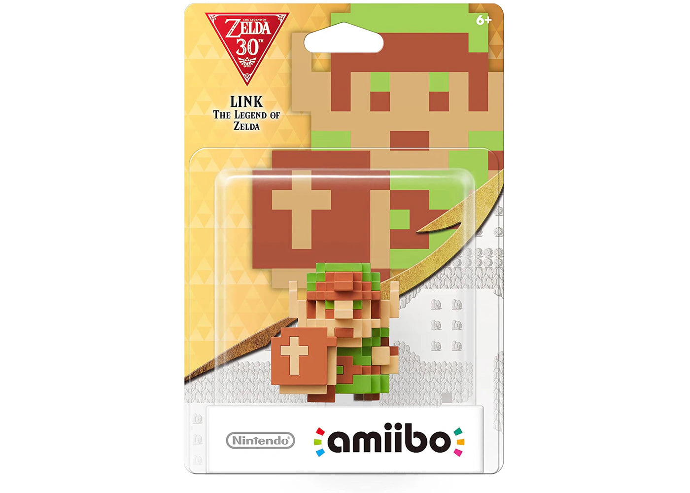 Nintendo 30th Anniversary Link The Legend of Zelda (Pixel) amiibo