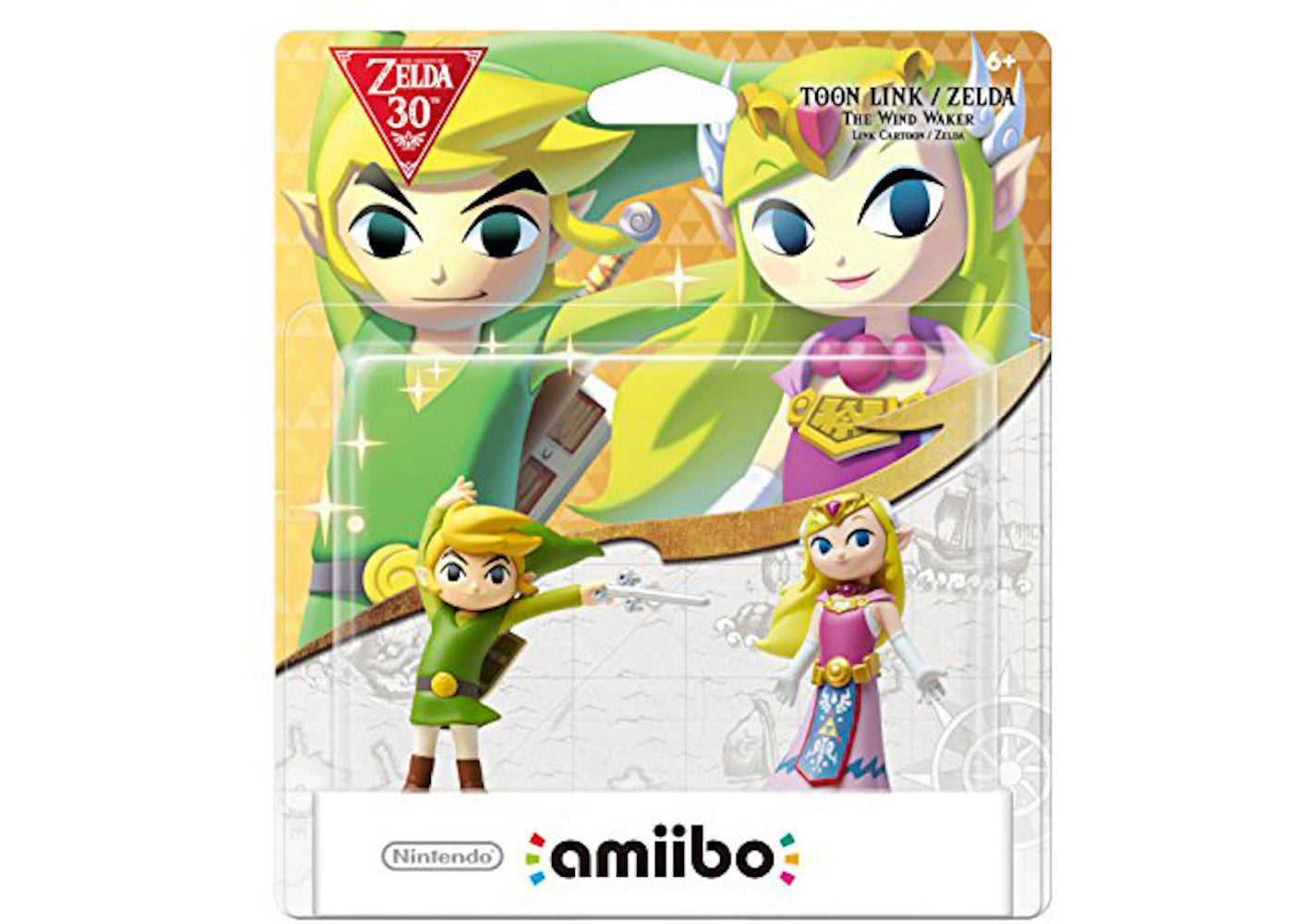 Nintendo 30th Anniversary Toon Link & Zelda (The Wind Waker) amiibo